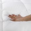 Giselle Single Mattress Topper Pillowtop 1000GSM Microfibre Filling Protector