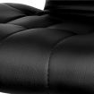 Artiss Set of 2 PU Leather Gas Lift Bar Stools - Black and Chrome