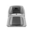 Set of 2 Swivel Folding Marine Boat Seats - Grey Charcoal