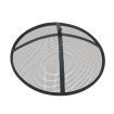 Fire Pit BBQ Charcoal Smoker Portable Outdoor Camping Pits Patio Fireplace 22"