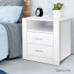 Artiss Bedside Tables Drawers Storage Cabinet Drawers Side Table White