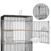 Pet Bird Cage Medium 88cm - Black