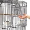 Pet Bird Cage Medium 88cm - Black