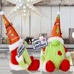 2022 Faceless Gnome Green Grinch Plush Grinch Doll Christmas Plush Doll Christmas Decorations For Xmas Party Table Home Decor