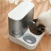 Cat Dry Food Water Dispenser,Food Feeder Durable for Small Medium cats and dogs