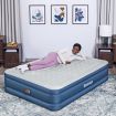 Bestway Air Mattress Queen Size Inflatable Blow Up Bed With Pump 203x152x46cm