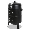 Portable and Detachable 3-in-1 Charcoal BBQ Smoker