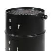 Portable and Detachable 3-in-1 Charcoal BBQ Smoker