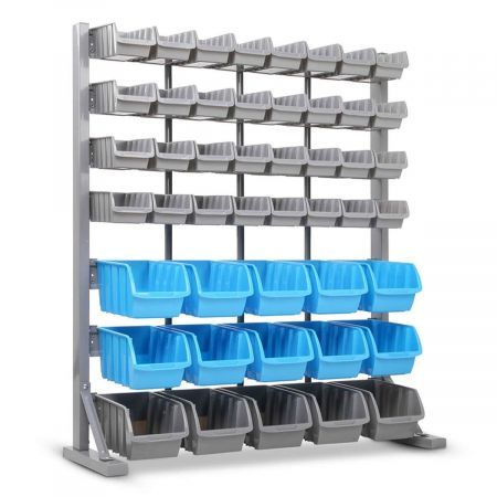 47 Storage Bin Wall Garage Rack