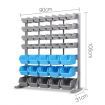 47 Storage Bin Wall Garage Rack