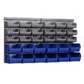 30 Bin Wall Mounted Storage Rack