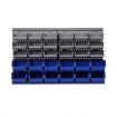 30 Bin Wall Mounted Storage Rack