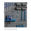 Giantz 44 Bin Wall Mounted Rack Storage Organiser