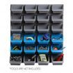 Giantz 44 Bin Wall Mounted Rack Storage Organiser