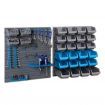 Giantz 44 Bin Wall Mounted Rack Storage Organiser