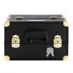 Professional Make Up Cosmetic Beauty Case - Black & Gold