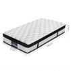 Giselle Bedding Devon Euro Top Pocket Spring Mattress 31cm Thick -Single