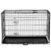 i.Pet Dog Cage 48inch Pet Cage - Black