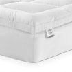 Giselle Single Mattress Topper Bamboo Fibre Pillowtop Protector