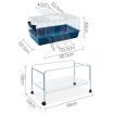 i.Pet Rabbit Cage 100cm Hamster Bunny Guinea Pig