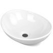 Ceramic Sink Round 41 x 34cm - White