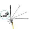 Giantz Powerful 62CC 2in1 Pole Chainsaw Hedge Trimmer