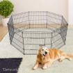 i.Pet Pet Dog Playpen 24" 8 Panel Puppy Exercise Cage Enclosure Fence