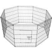 i.Pet Pet Playpen Dog Playpen 30" 8 Panel Puppy Exercise Cage Enclosure Fence