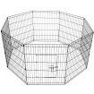 i.Pet Pet Playpen Dog Playpen 30" 8 Panel Puppy Exercise Cage Enclosure Fence