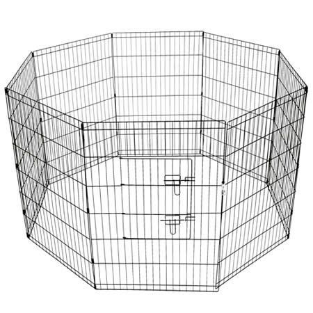 i.Pet Pet Dog Playpen 36" 8 Panel Puppy Exercise Cage Enclosure Fence