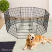 i.Pet Pet Dog Playpen 36" 8 Panel Puppy Exercise Cage Enclosure Fence