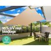 Heavy Duty Shade Sail Canopy 2 x 4M - Sand