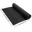 10m Shade Cloth Roll with 1.83m Width and 90% Shade Block - Black