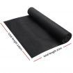 20m Shade Cloth Roll with 90% Shade Block - Black