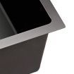 Cefito 30cm x 45cm Stainless Steel Kitchen Sink Under/Top/Flush Mount Black