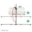 Giantz 1.5M ATV Adjustable Weed Sprayer Boom