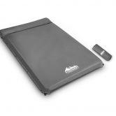 Weisshorn Double Self-Inflating Mat 10cm with Thick Polyurethane Foam - Grey