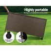 Wicker Outdoor Storage Box with 320 Litres of Storage Space - Dark Brown