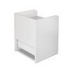Bedside Table Drawer with 15mm Thick Board - White