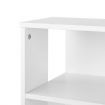 6-Tier Shoe Rack Cabinet White - Up to 30 Pairs