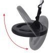 LCD Screen Metal Detector with Headphones - Black