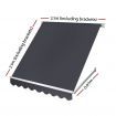 2.1m x 2.1m Retractable Fixed Pivot Arm Awning - Grey