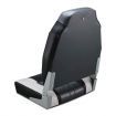 Seamanship Set of 2 Folding Swivel Boat Seats - Grey & Black