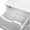Bathroom Tallboy Storage Cabinet - White