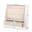 Keezi 4 tier Kids Bookshelf Wooden Bookcase Children Toy Organiser Display Rack