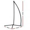Outdoor Hammock A Shape Steel Frame