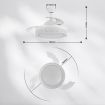 Ceiling Fan Light With LED Remote Control Cooling Quiet Retractable Bedroom Living Room Modern 3 Blades 3 Speed 4 Timers 42 Inch White