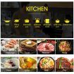 90cm Gas Cooktop 5 Burner Stove Hob Cooker Top Knobs NG LPG Glass Surface Black Maxkon