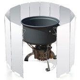 Camping Folding Stove Windshield 12 Plate Ultralight for Stoves