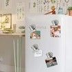 Magnetic Clips 20 Pack Magnets for Fridge Refrigerator Magnets,Fridge Magnets,Strong Whiteboard Locker Magnetic Clips(30mm Wide)